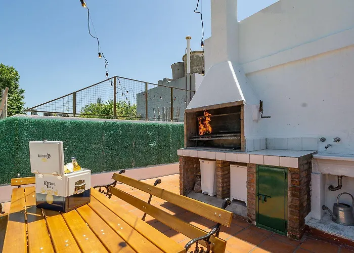 Ideal Familias Con Terraza Privada, Bbq Y Jacuzzi!